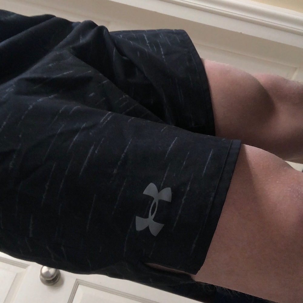 Under Armour Heat Gear Black Athletic Shorts